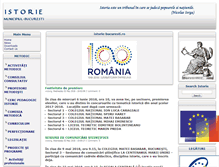 Tablet Screenshot of istorie-bucuresti.ro